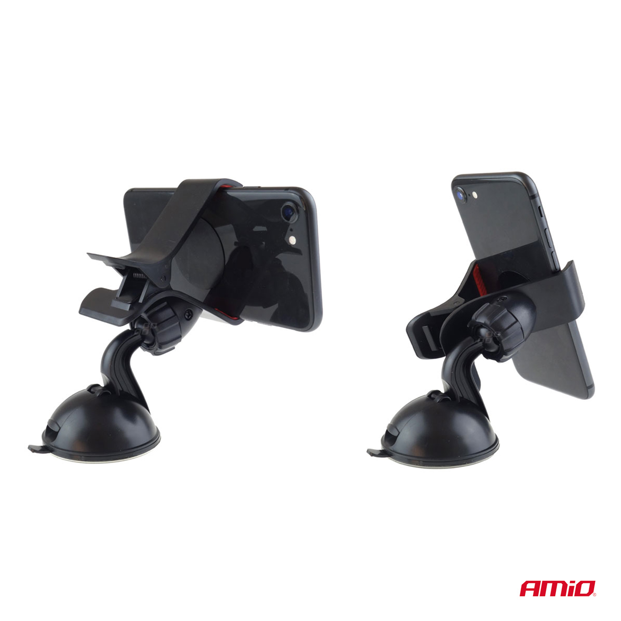 Suport auto pentru telefon AMIO HOLD-04 , fixare cu ventuza