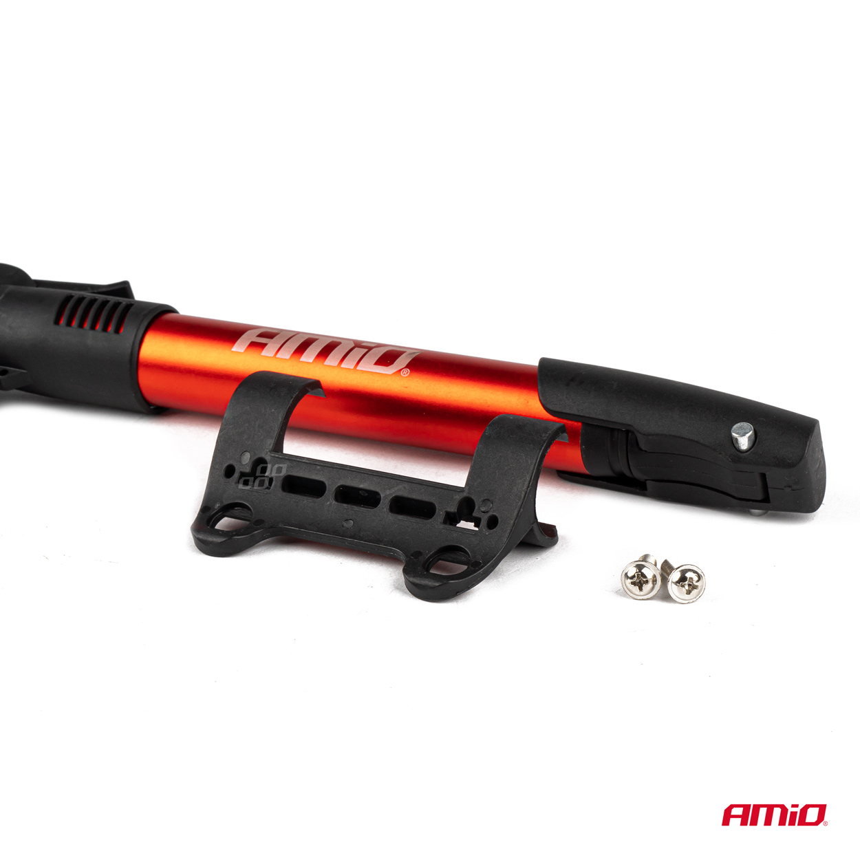 Pompa aer bicicleta , trotinete electrice, motoare, pompa manuala mini, tub 28cm , AMIO