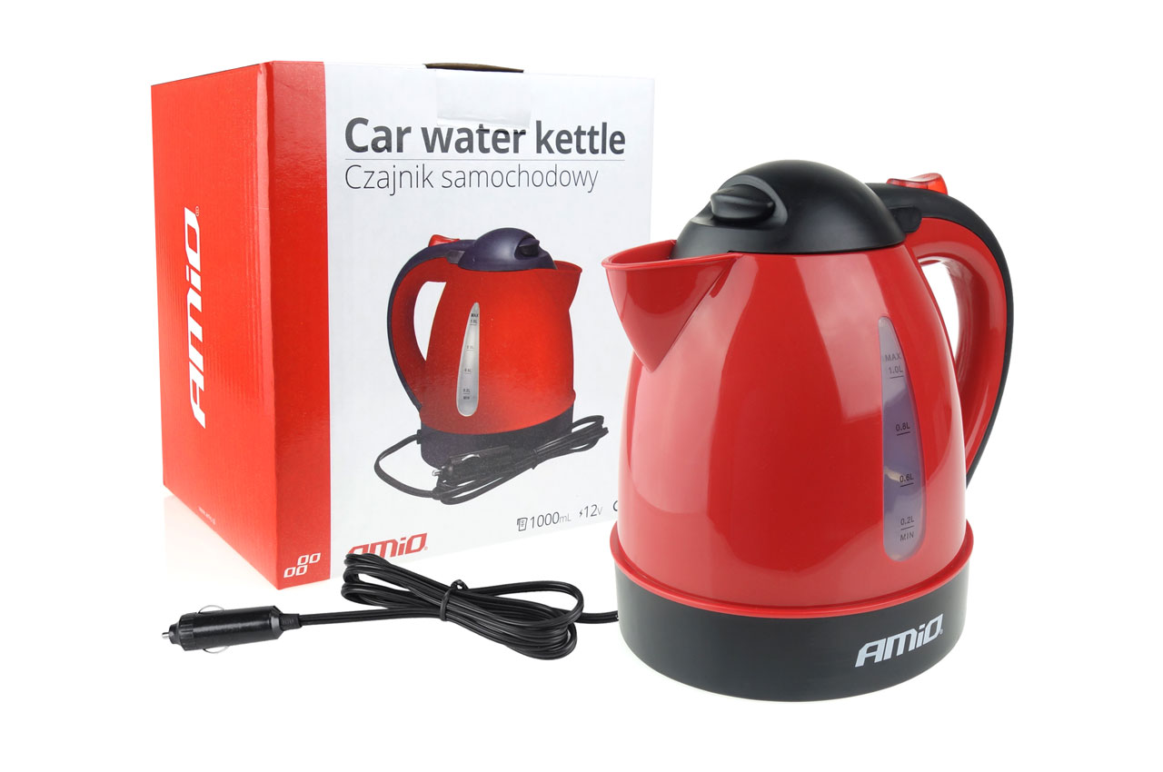 Fierbator apa electric pentru masina, 12V, 150W, AmiO