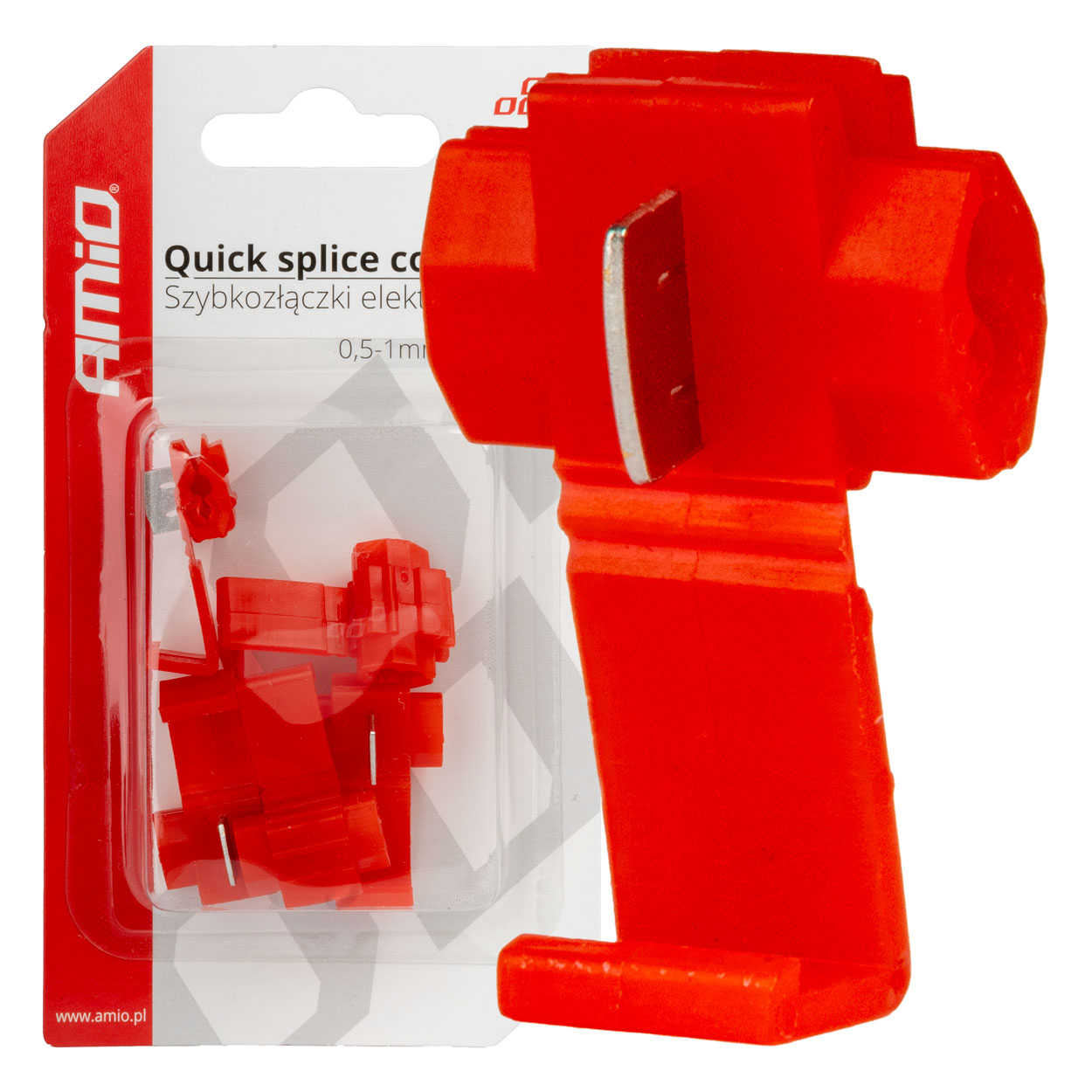 Cuplaje electrice pentru imbinari rapide 0,5-1mm2 10A, 5buc/blister