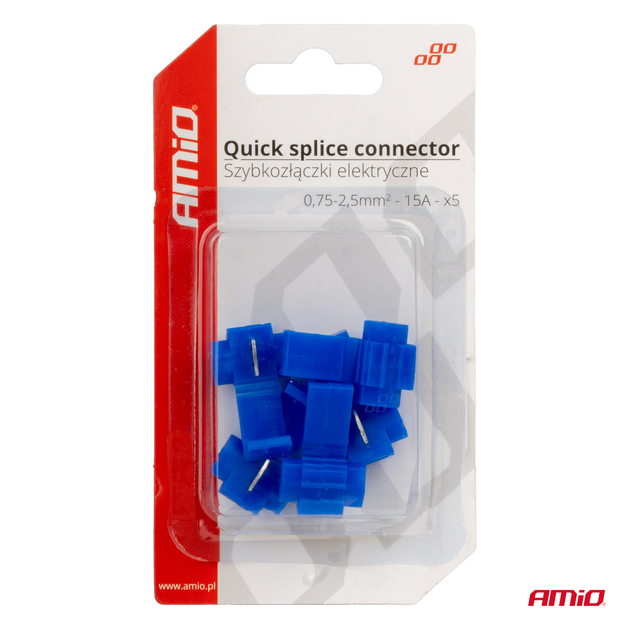 Cuplaje electrice pentru imbinari rapide 0,75-2,5mm2 15A 5 buc/blister