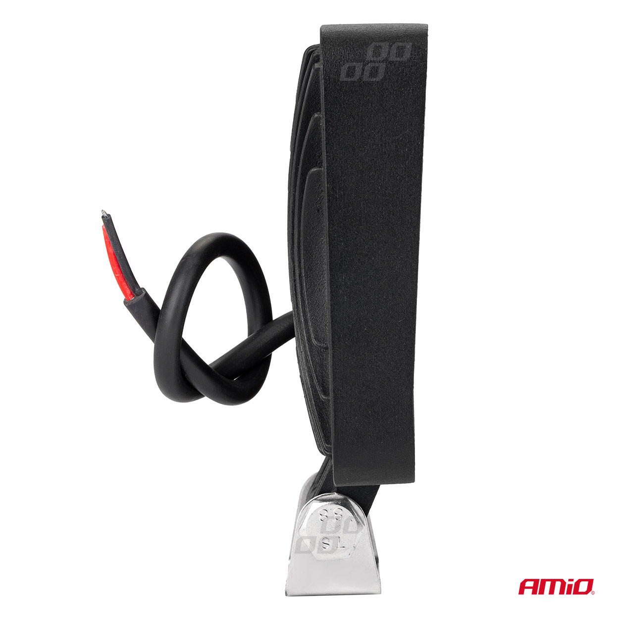 Proiector auto LED AMIO 12-24V, cu 16 LED 3030, 110x110mm, 1 buc.