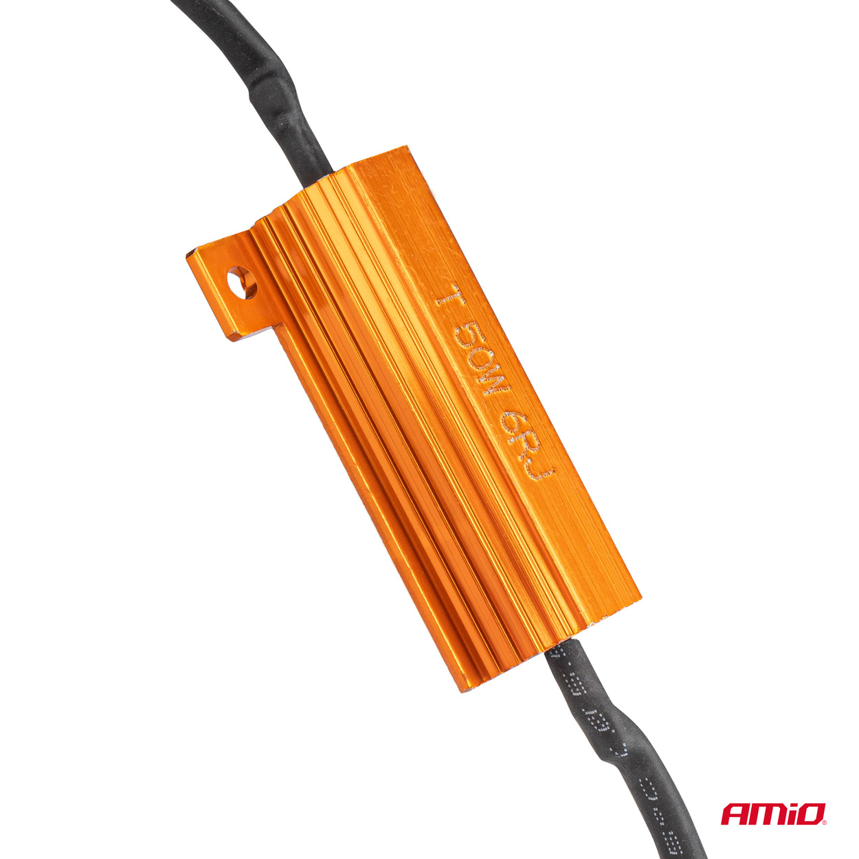 Set 2 becuri auto semnalizare LED, cu lumini de zi 2in1, AMIO, 12V, culoare alb-orange, BAU15s, Canbus