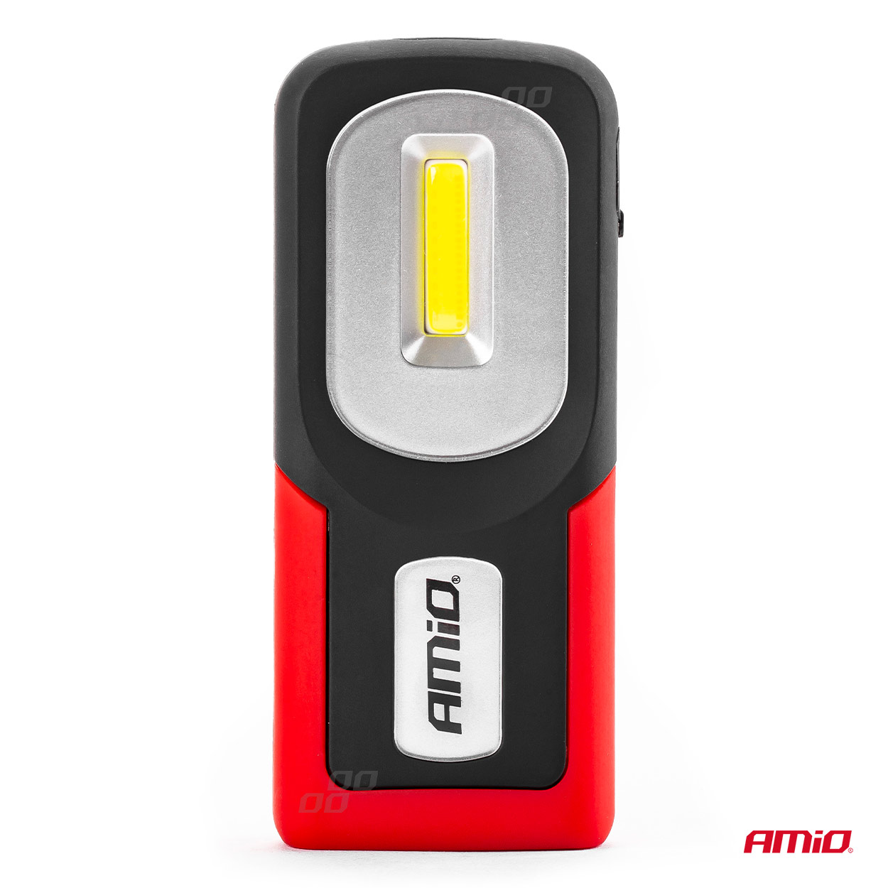 Lampa de lucru cu 1 COB LED, 120lm , carcasa cauciucata, fixare magnet, carlig, acumulator, AMiO WT06