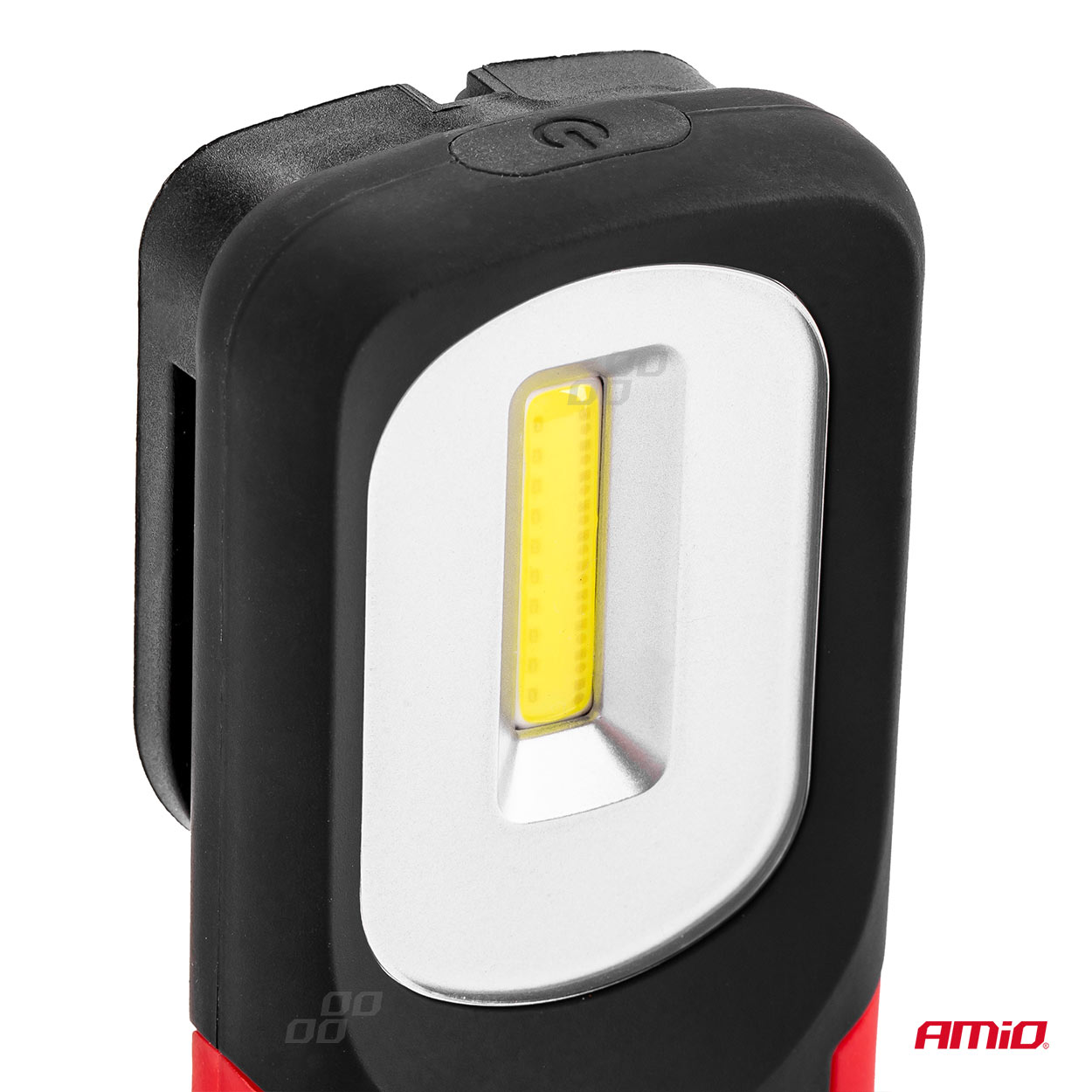 Lampa de lucru cu 1 COB LED, 120lm , carcasa cauciucata, fixare magnet, carlig, acumulator, AMiO WT06