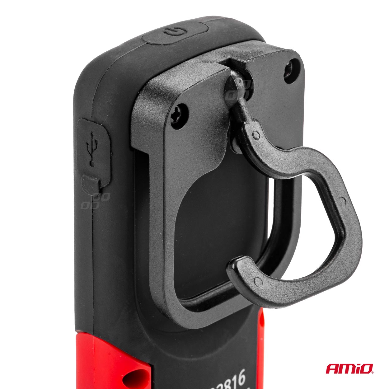 Lampa de lucru cu 1 COB LED, 120lm , carcasa cauciucata, fixare magnet, carlig, acumulator, AMiO WT06