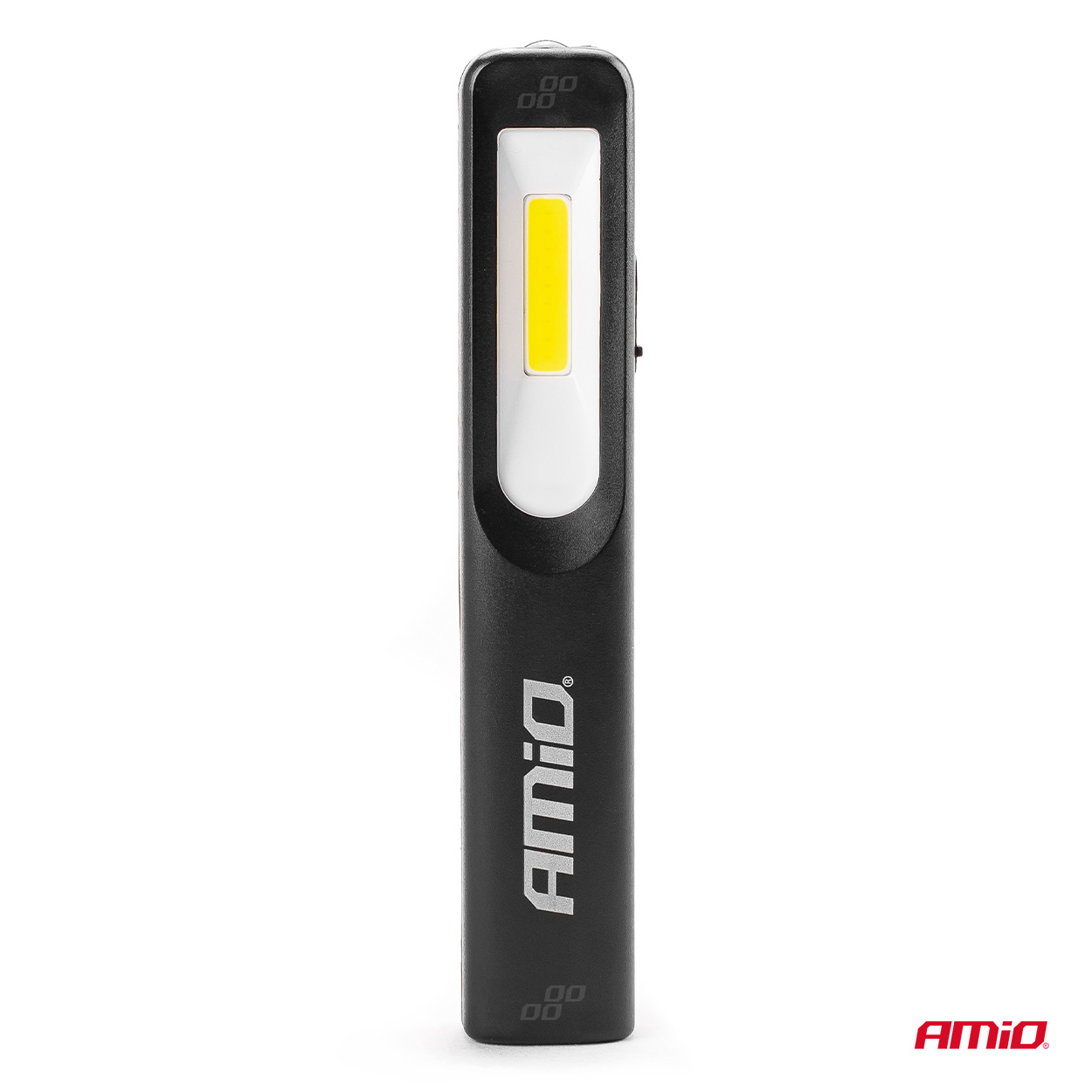 Lampa de lucru cu 1 COB LED + 1 LED , 200lm, carcasa cauciucata, fixare magnet, carlig, acumulator, AMiO WT07