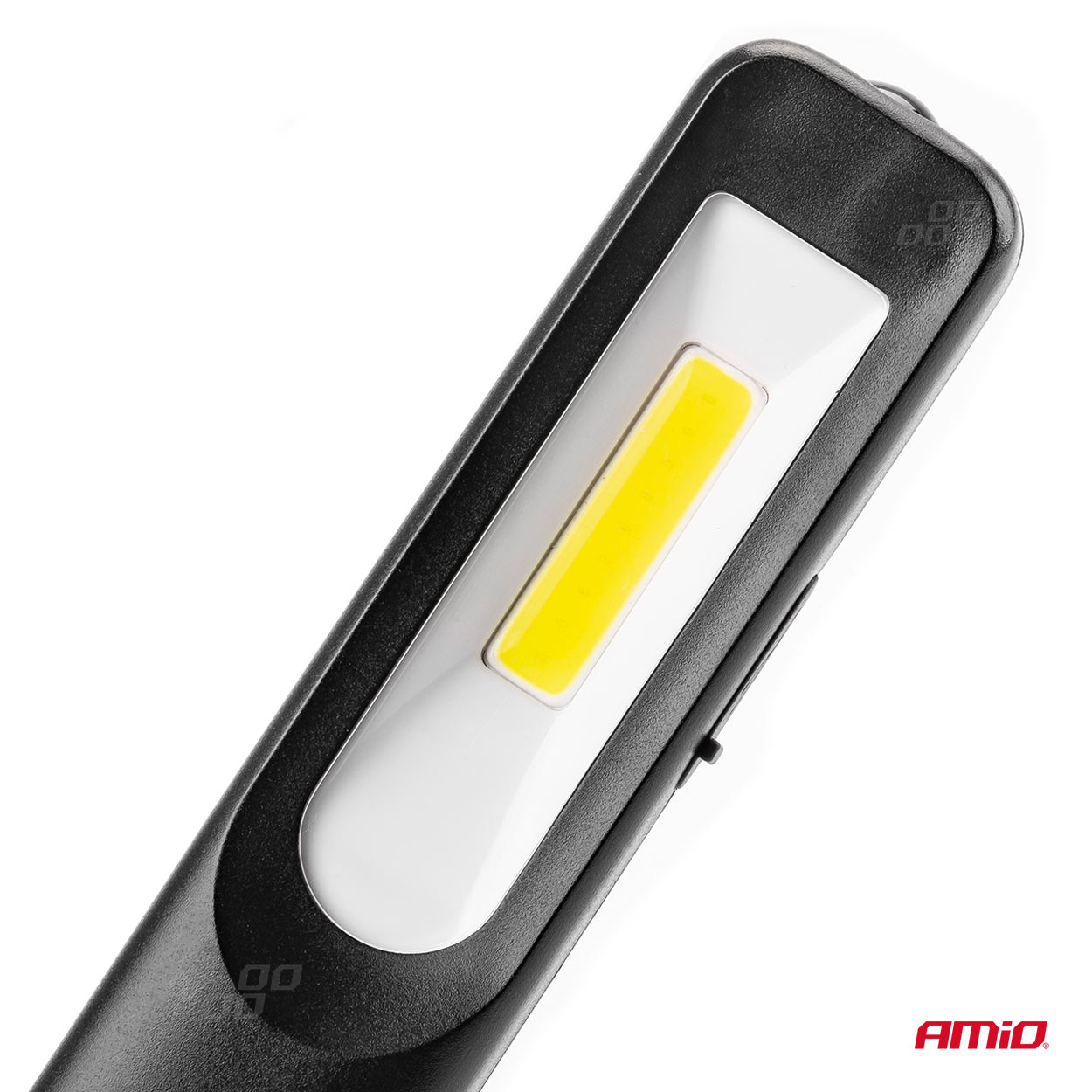 Lampa de lucru cu 1 COB LED + 1 LED , 200lm, carcasa cauciucata, fixare magnet, carlig, acumulator, AMiO WT07