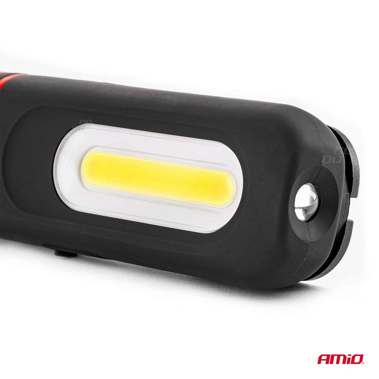 Lampa de lucru cu 1x COB + 1x LED, 350lm 6500K , fixare magnet , carlig, acumulator, AMiO WT08