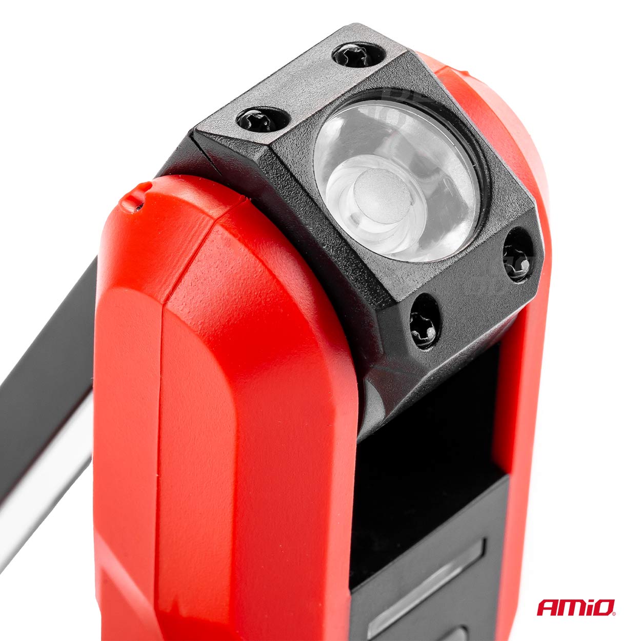 Lampa de lucru cu 1x COB + 1x LED, 450lm, 6500K, fixare magnet, carlig, cu acumulator, AMiO WT11