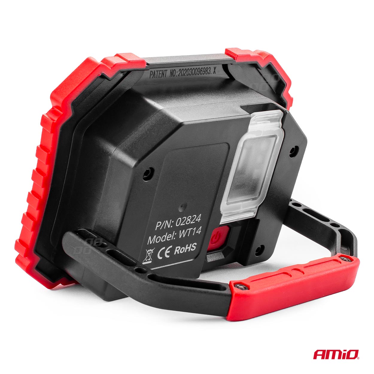 Lampa de lucru cu COB 32 LED, 1000LM , + 10 led-uri rosu, 7 trepte iluminare, AMiO WT14