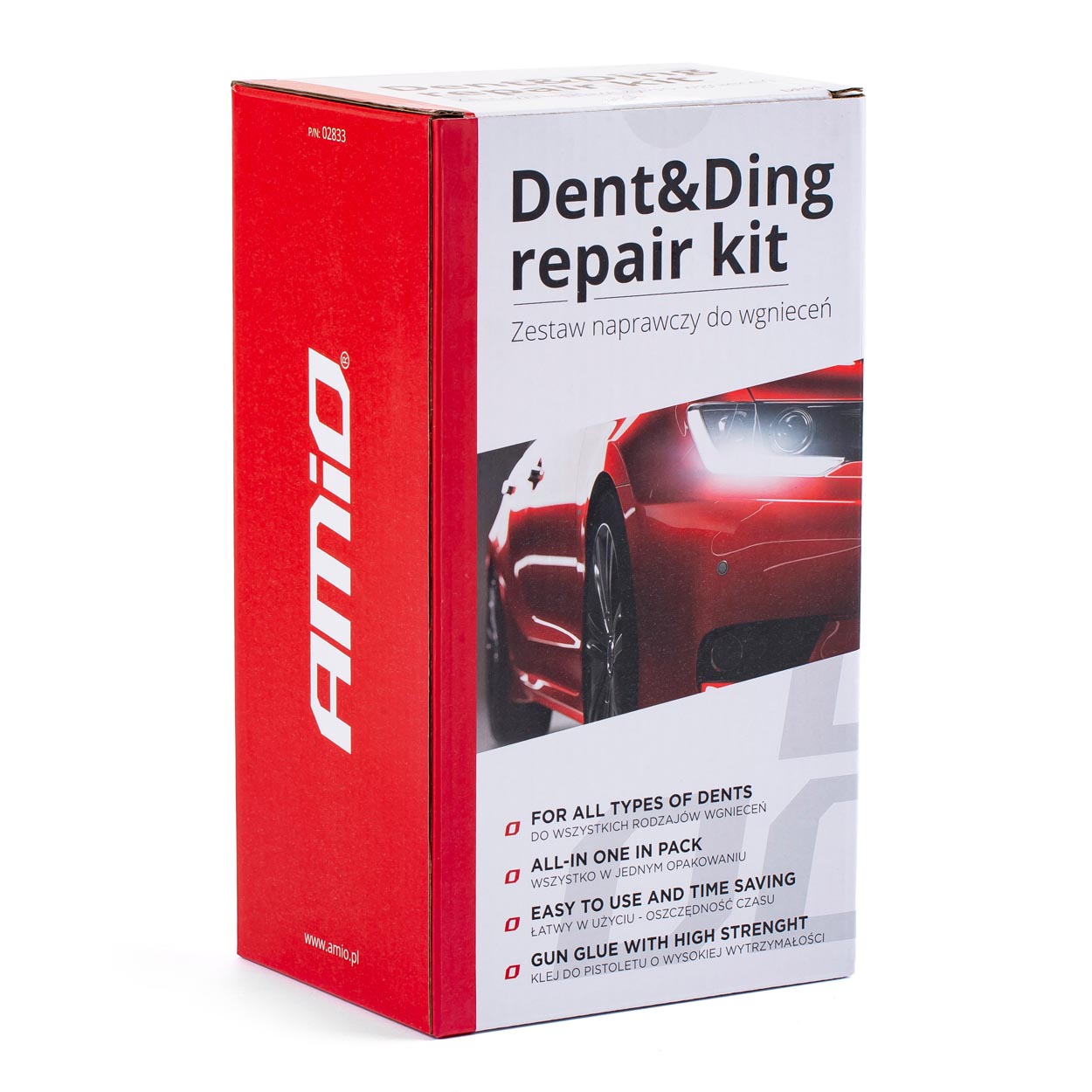 Kit de reparatie indoituri caroserie Dent&Ding, Amio