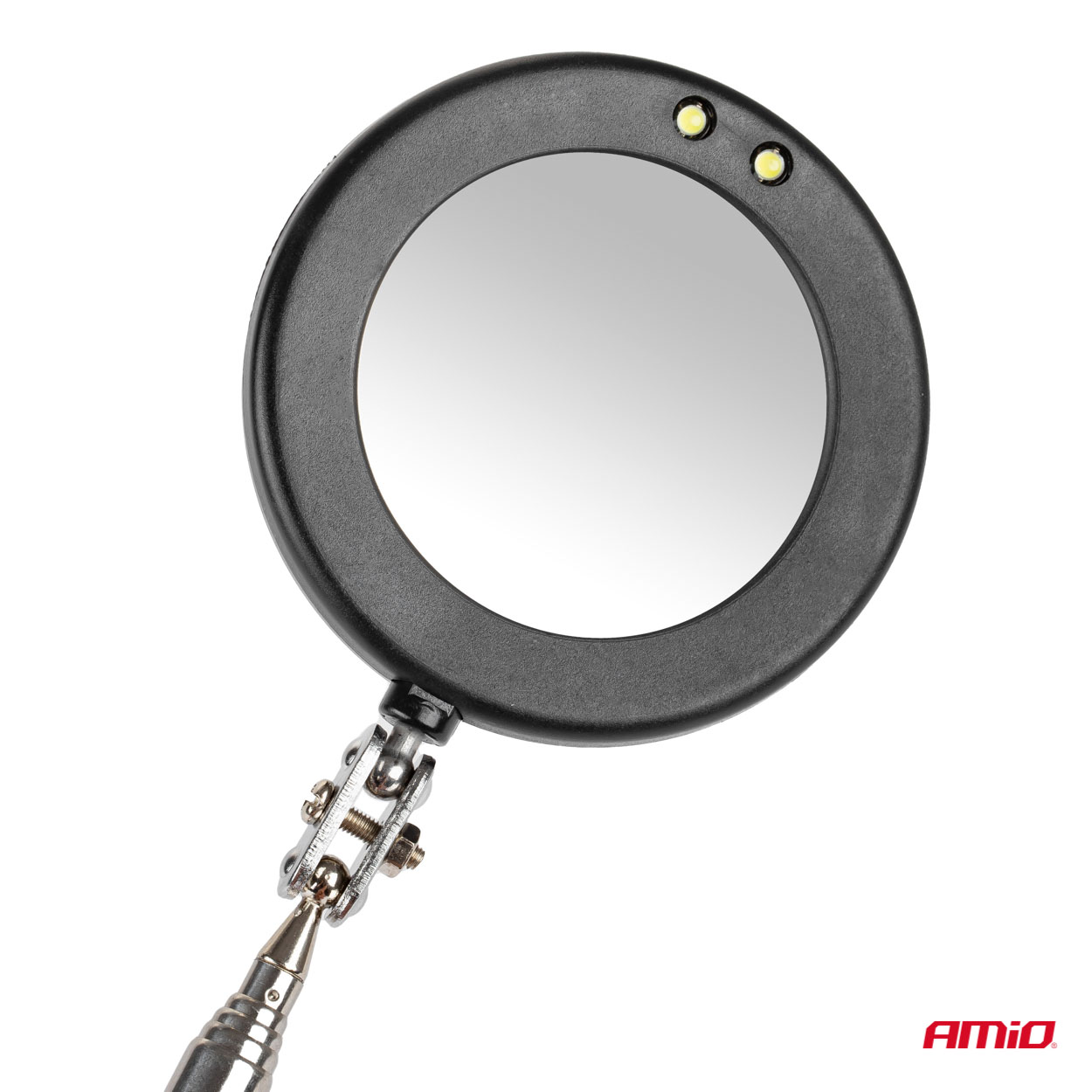 Oglinda de control telescopica, cu lampa LED