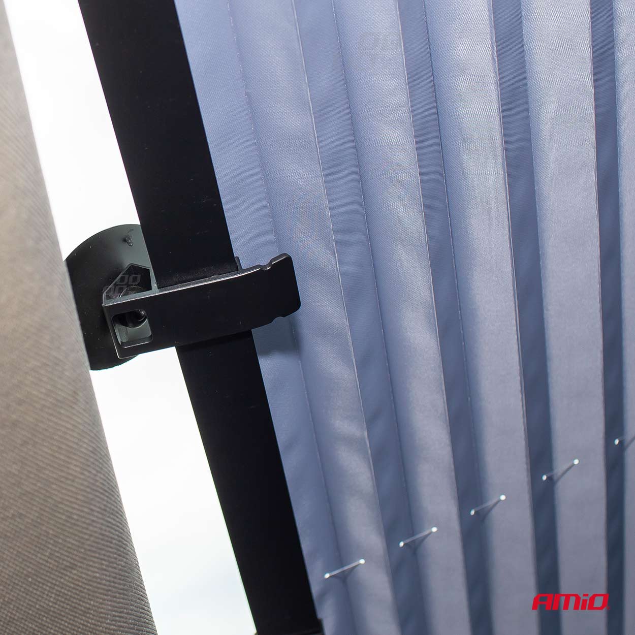 Parasolar pliabil pentru parbriz 120x46 cm, AMIO, 1 buc