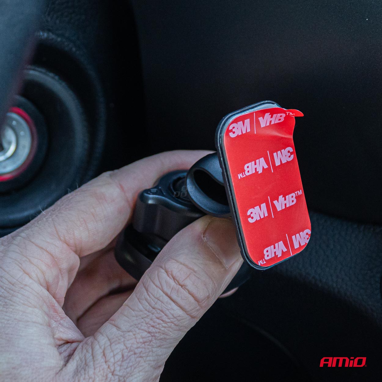 Suport auto magnetic cu montare pe bord sau alte suprafete plane AMIO Polonia