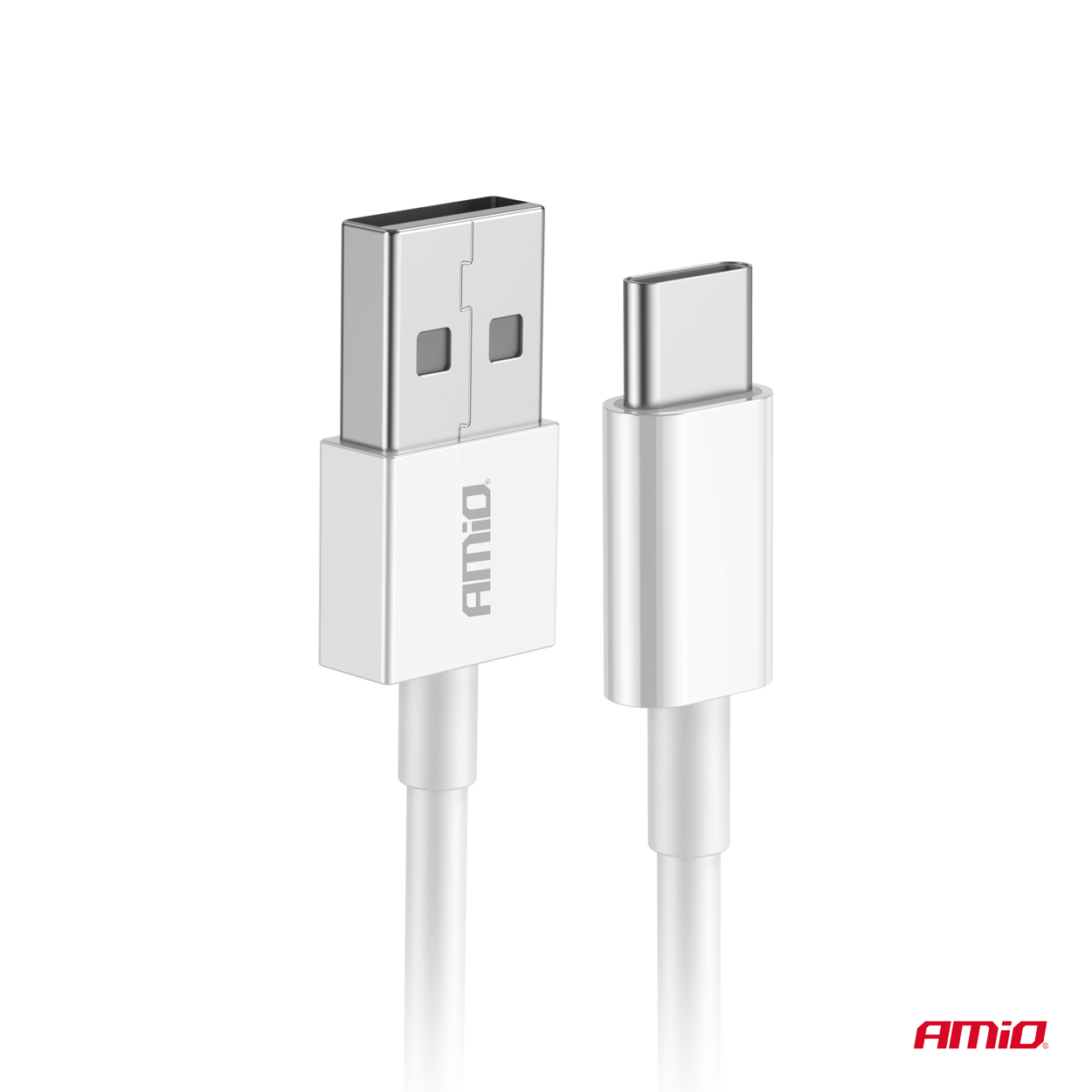 Cablu USB-USB-C 2A 100cm FullLINK, AMIO, 1buc
