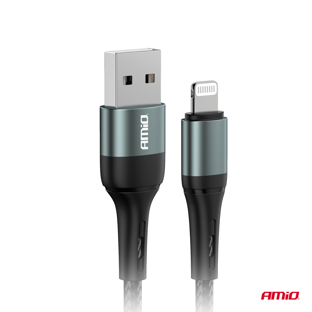 Cablu USB-Lightning 3A 100cm FullLINK, AMIO, 1buc
