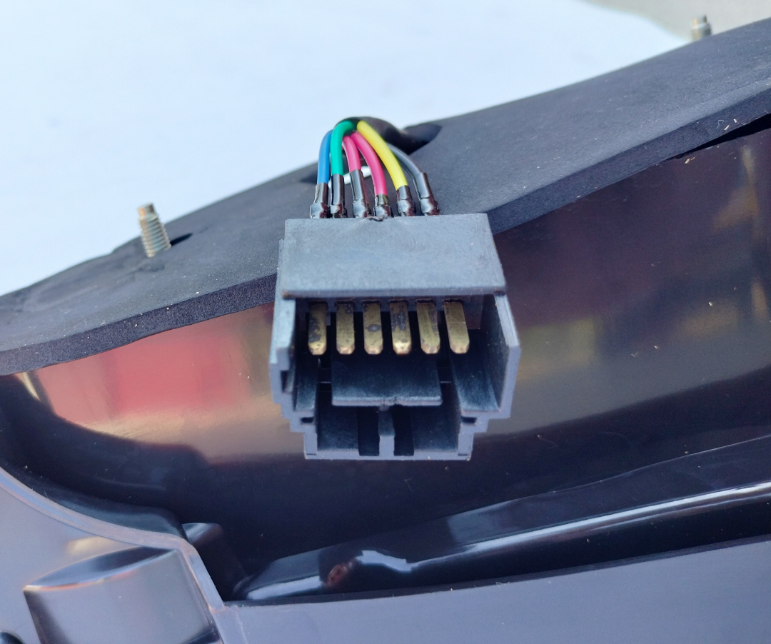 Stop tuning Dacia Logan Berlina 2004-2008 partea dreapta, fumuriu
