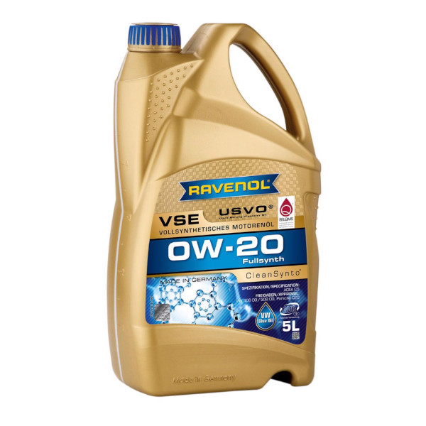 Ulei motor RAVENOL VSE SAE 0W20 USVO 5l