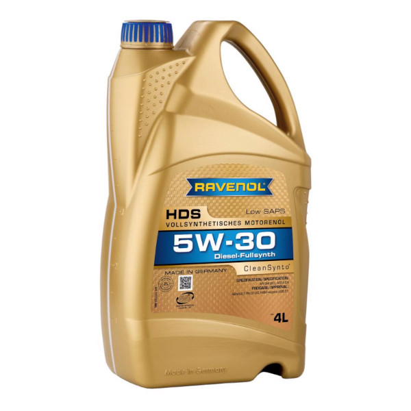 Ulei motor RAVENOL HDS SAE 5W30 4l