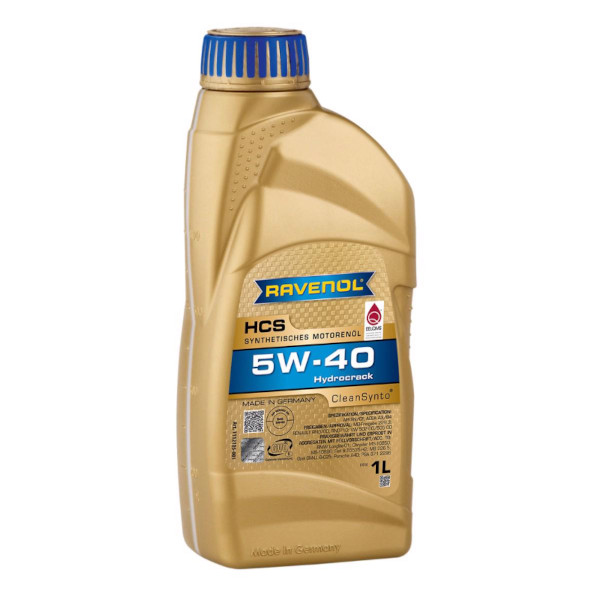 Ulei motor RAVENOL HCS SAE 5W40 1l