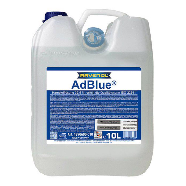 AdBlue RAVENOL, EURO 4, 5 si 6, 10l