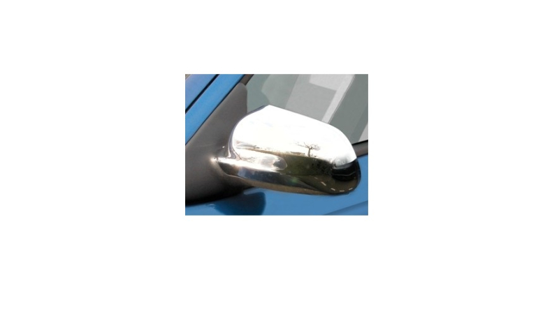 Carcasa oglinda exterioara Opel Corsa C 2000-2010, model cromat tuning , 2 buc la set.