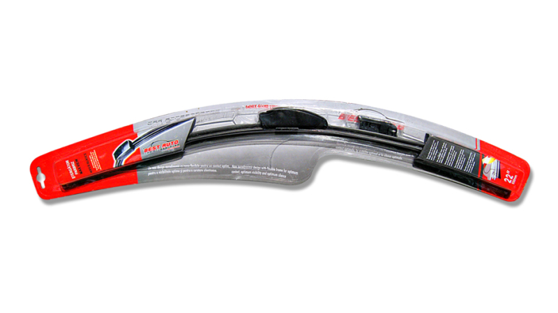 Stergator auto BestAutoVest 580mm 23 inch pentru parbriz cu lama grafitata model Flat Max View , 1 buc.