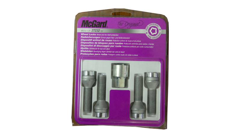 Set prezoane auto antifurt McGard M12 x 1.25 x 40.6 conic