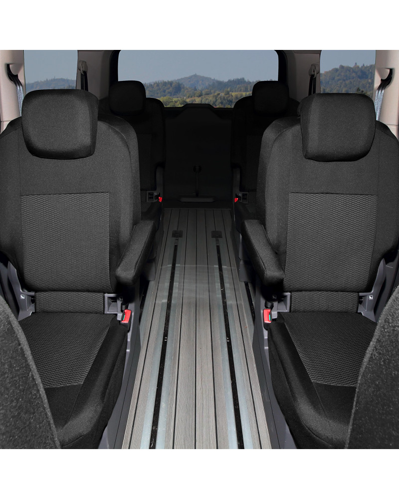 Set huse scaune auto Kegel Tailor Made pentru VW T7 Multivan (2021-), set 2 buc pentru scaune individuale rand 2 si 3