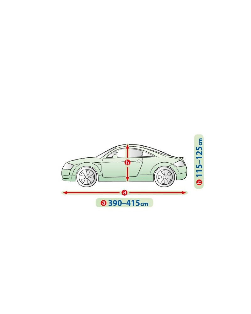 Prelata auto, husa exterioara Optimal Garage L1 Hatchback/combi 405 – 430 cm