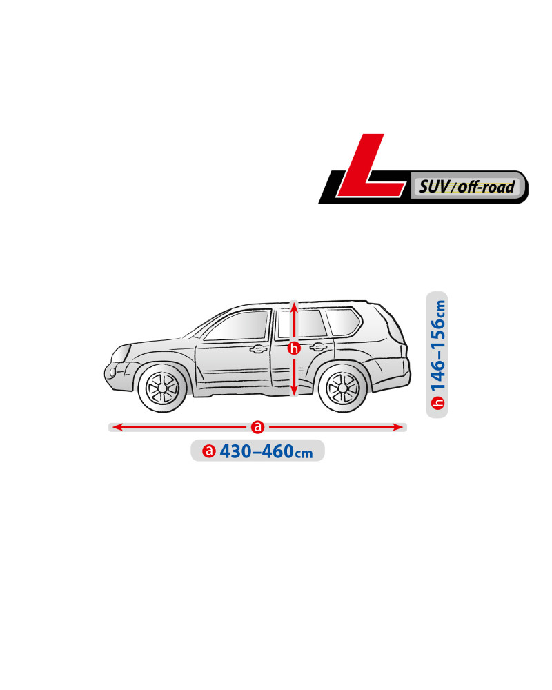 Prelata auto, husa exterioara Optimal Garage L suv/off-road 430-460 cm