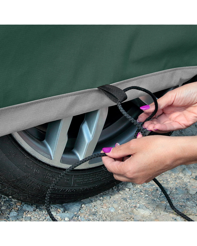 Prelata auto, husa exterioara Membrane Garage L2 hatchback / combi , lungime 430-455 cm