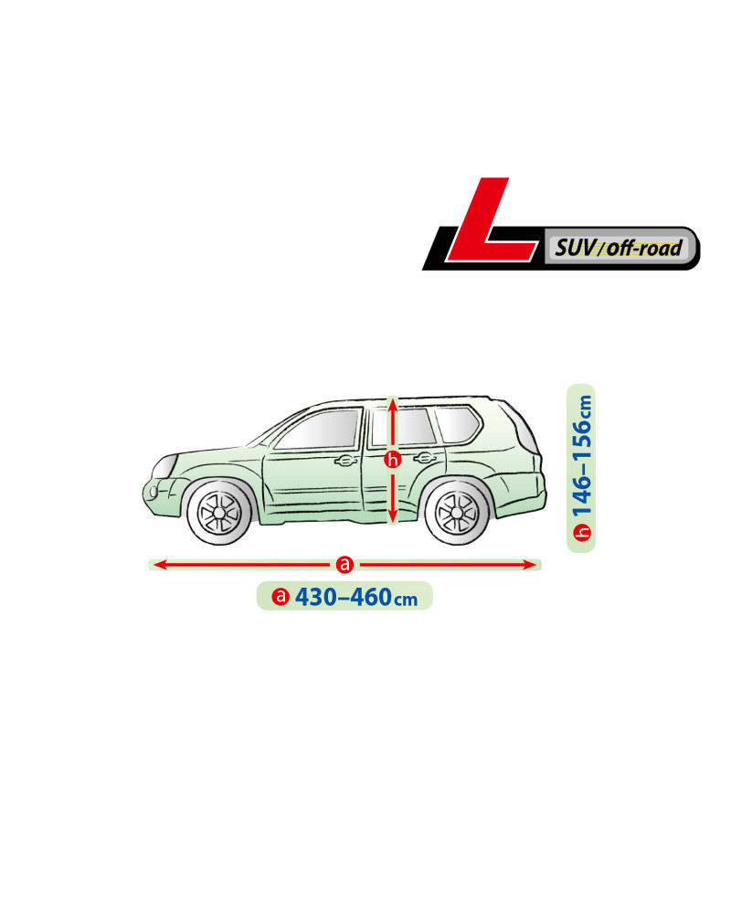 Prelata auto, husa exterioara Membrane Garage L SUV , lungime 430-460 cm