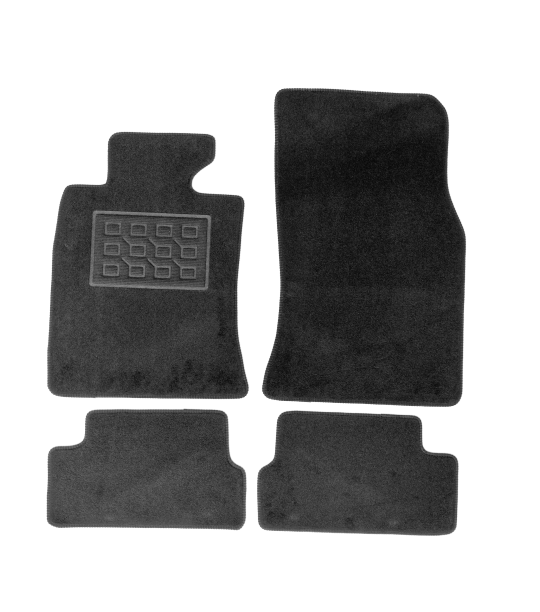 Covorase mocheta Mini Cooper Two R56, 2007-2014, Negre, set de 4 Buc.
