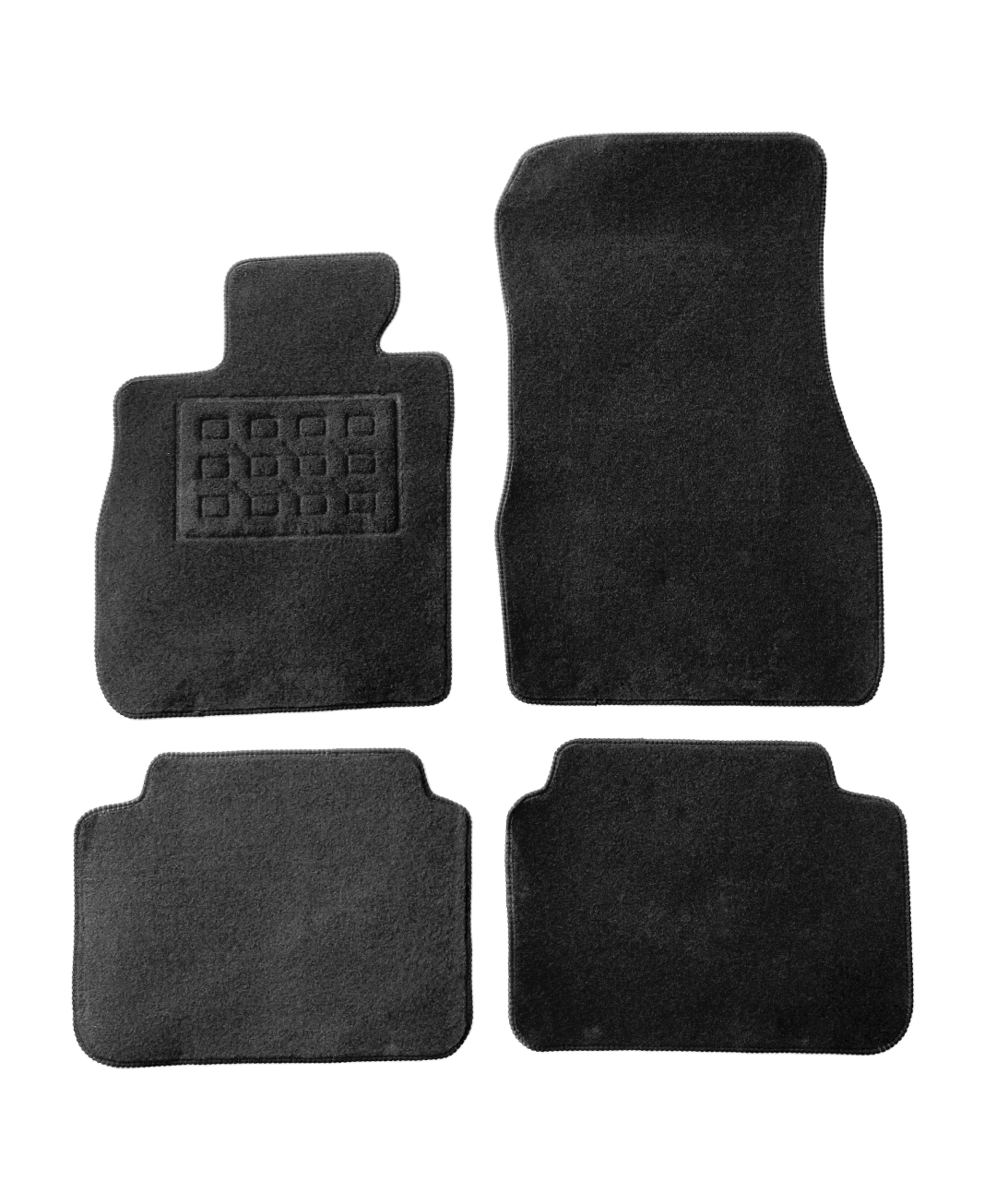 Set covorase auto din mocheta Bmw Seria 8 (G16) 2019-, Negru, 4 Buc.
