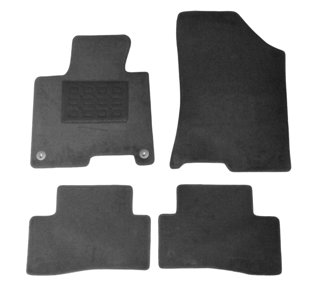 Set covorase auto din mocheta Kia Sportage Hybrid 2021-, Negru, 4 Buc.