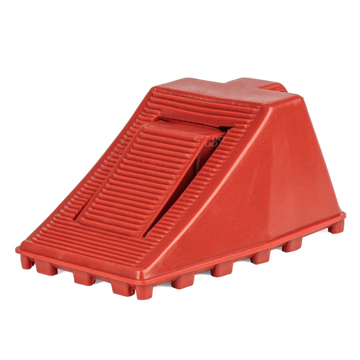 Piedica roata din plastic cu sistem de frana, Opritor roata; AMIO