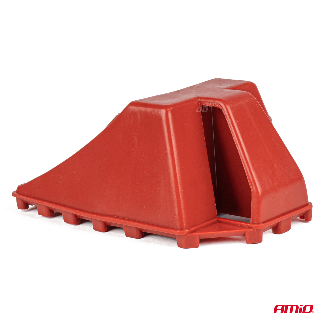 Piedica roata din plastic cu sistem de frana, Opritor roata; AMIO