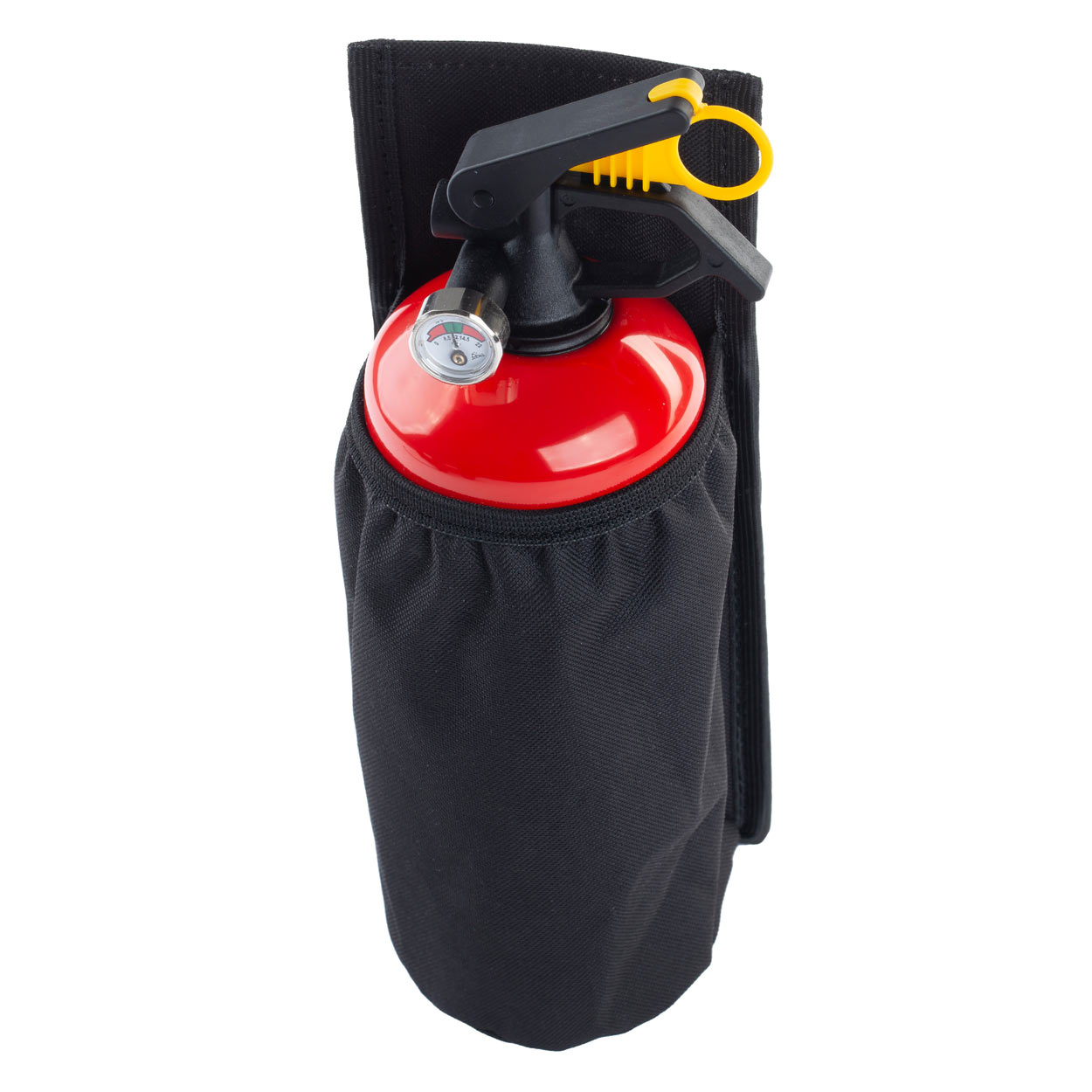 Suport stingator , texil, fixare banda velcro, 27.5x10.5cm, pt extinctor 1Kg; AMIO