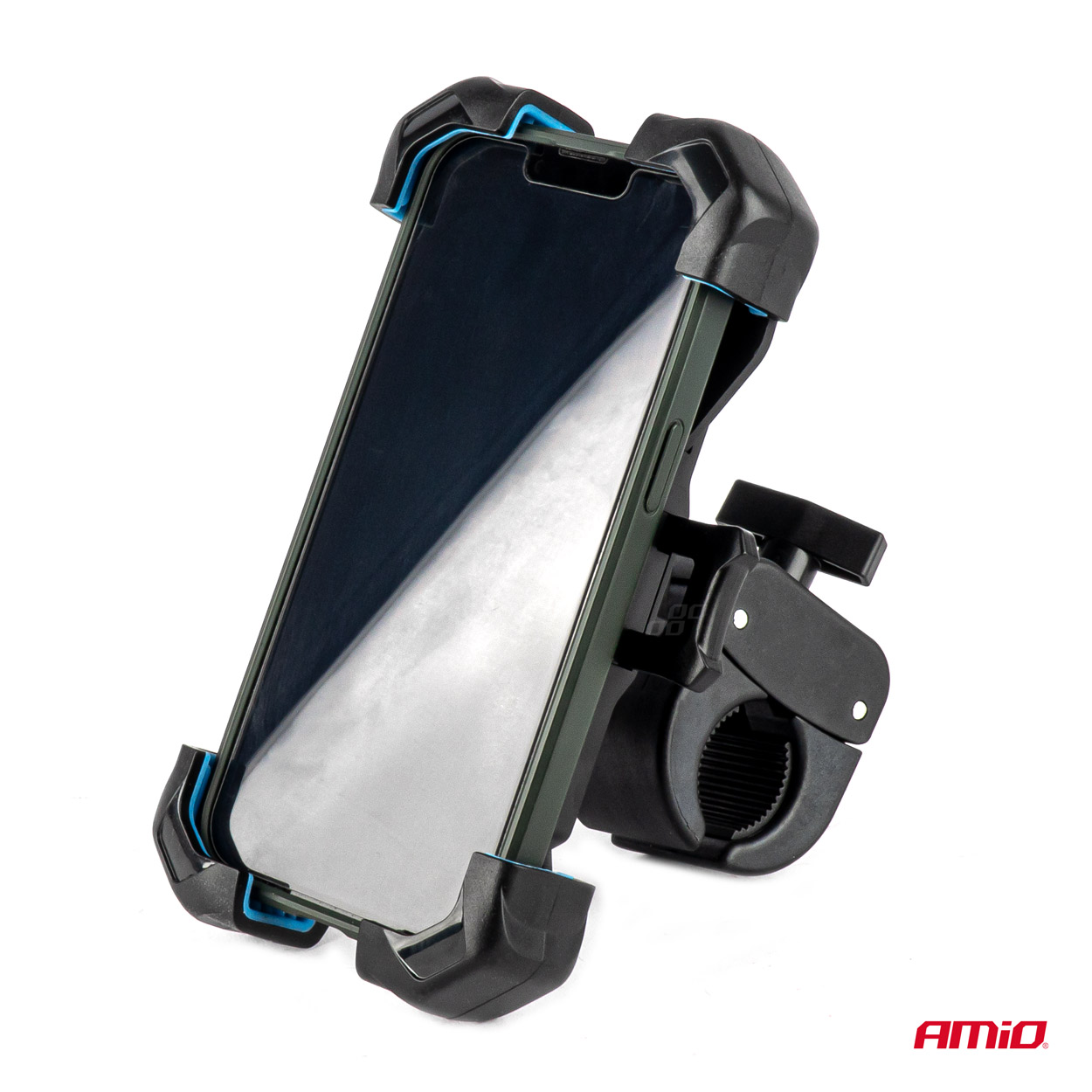 Suport rotativ 360� pentru telefon, pentru bicicleta, motocicleta, scuter; AMIO