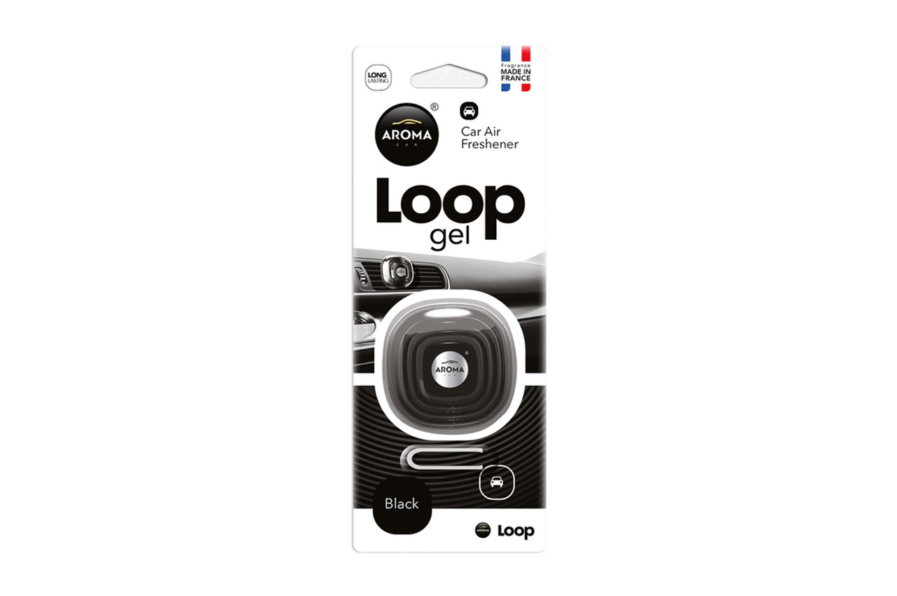 Odorizant auto aroma, Car Loop Black, 1 buc