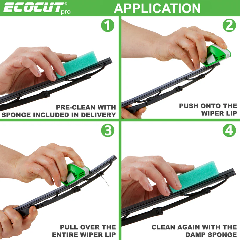 Cutit pentru lama stergator EcoCut, dispozitiv reconditionare stergatoare