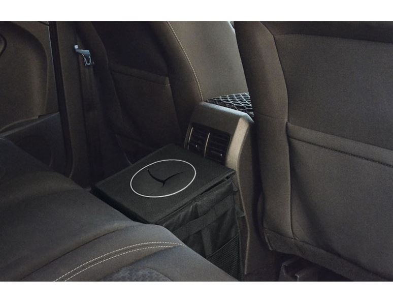 Cos de Gunoi Auto SUMEX cu Capac, Pliabil si Portabil, 12 litri