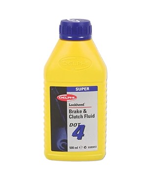 Lichid de frana DOT4 Delphi 250ml, sintetic