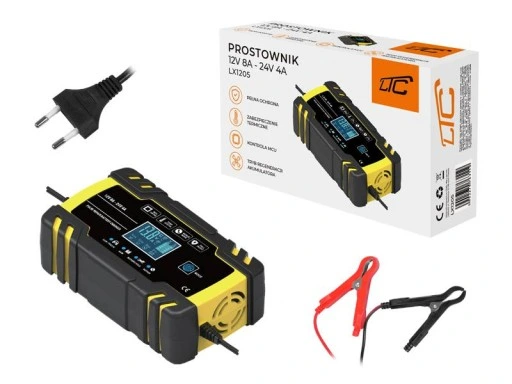 Incarcator automat cu microprocesor, 12V/8V, 24V/4A