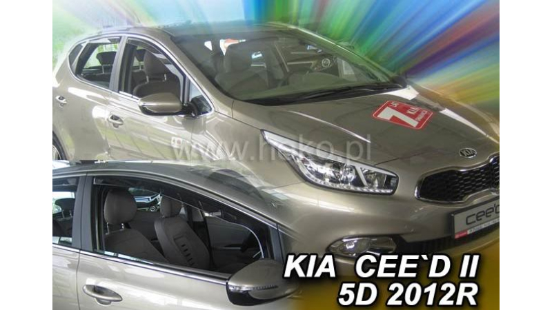 Paravanturi auto Kia Ceed, An fabricatie 2012- Set Fata si Spate, 4 Buc. marca HEKO Polonia