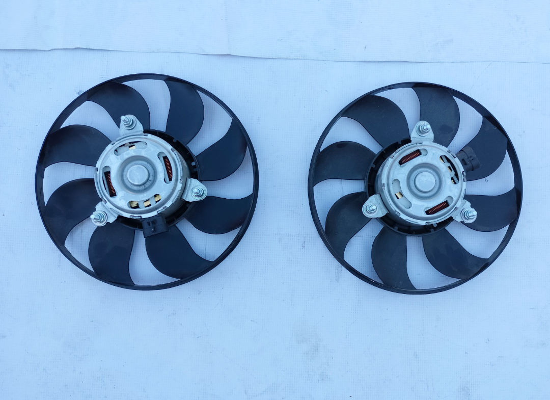 GMV radiator electroventilator Fiat Idea, 2004-2011, Punto, 2003-2010, Lancia Musa 2004-2012, Motorizare 1, 6 Multijet 88kw; 1, 9 Jtd 59/62/74kw Diesel, dimensiune 150W/110W; 280/280mm; 2+2 pini, tip Magneti Marellimm, Aftermarket
