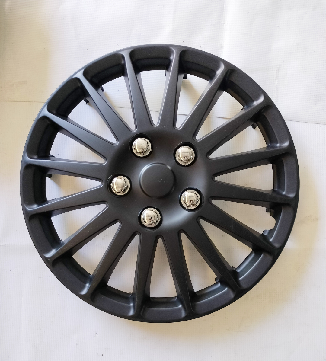 Set capace roti 14 inch Streetwize Lightning , Negru, RESIGILAT