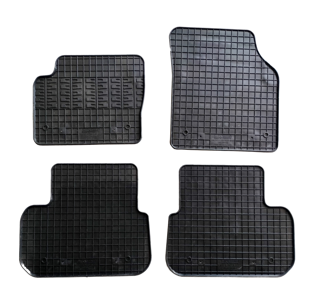 Set covorase auto din cauciuc Land Rover Discovery Sport L550 2014-2019, Negre